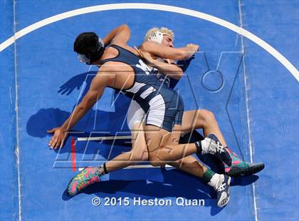Thumbnail 1 in CIF SS Masters Wrestling Championships (Day 1) photogallery.