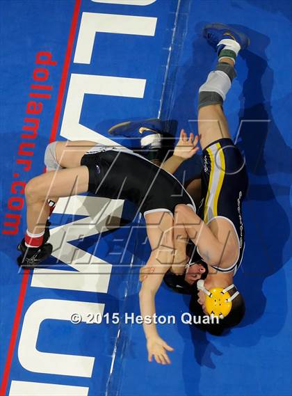 Thumbnail 3 in CIF SS Masters Wrestling Championships (Day 1) photogallery.