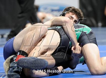 Thumbnail 1 in CIF SS Masters Wrestling Championships (Day 1) photogallery.