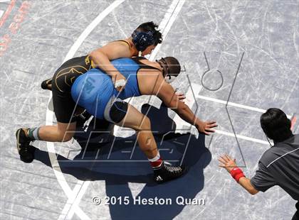 Thumbnail 2 in CIF SS Masters Wrestling Championships (Day 1) photogallery.