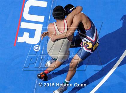 Thumbnail 1 in CIF SS Masters Wrestling Championships (Day 1) photogallery.
