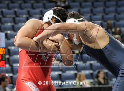 Thumbnail 2 in CIF SS Masters Wrestling Championships (Day 1) photogallery.