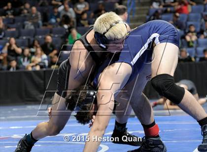 Thumbnail 2 in CIF SS Masters Wrestling Championships (Day 1) photogallery.