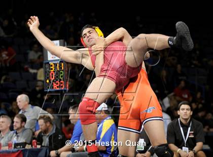 Thumbnail 2 in CIF SS Masters Wrestling Championships (Day 1) photogallery.