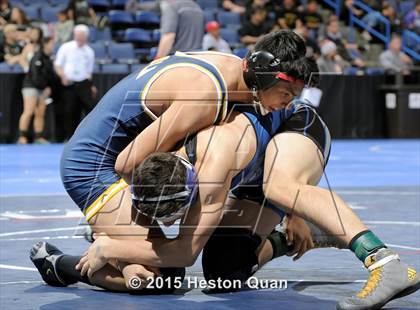Thumbnail 2 in CIF SS Masters Wrestling Championships (Day 1) photogallery.