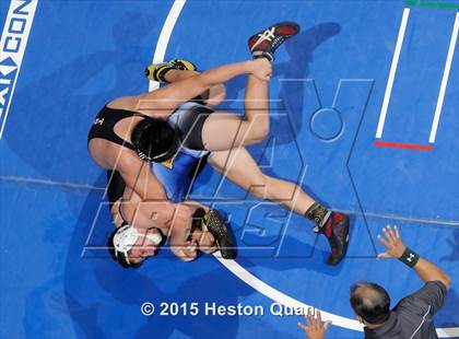 Thumbnail 1 in CIF SS Masters Wrestling Championships (Day 1) photogallery.