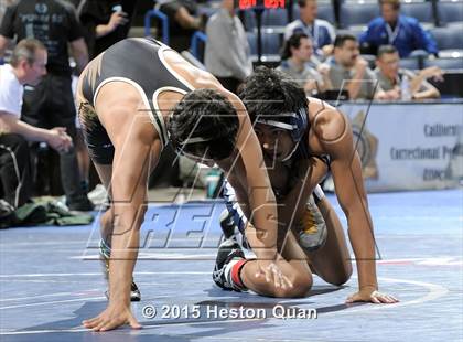 Thumbnail 3 in CIF SS Masters Wrestling Championships (Day 1) photogallery.
