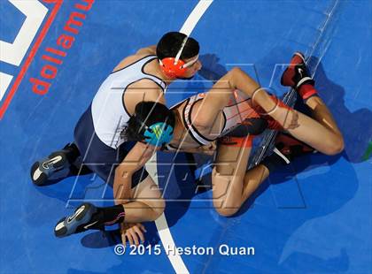 Thumbnail 3 in CIF SS Masters Wrestling Championships (Day 1) photogallery.