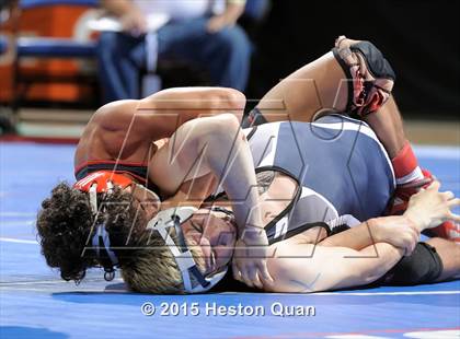 Thumbnail 3 in CIF SS Masters Wrestling Championships (Day 1) photogallery.