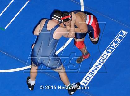 Thumbnail 2 in CIF SS Masters Wrestling Championships (Day 1) photogallery.