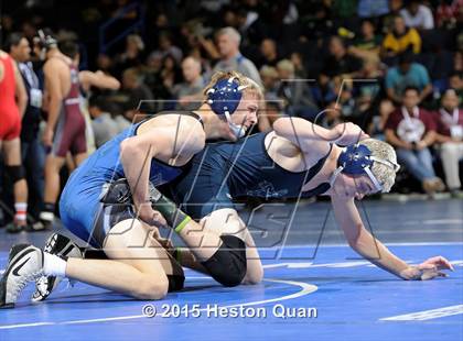 Thumbnail 2 in CIF SS Masters Wrestling Championships (Day 1) photogallery.