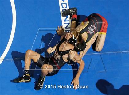 Thumbnail 2 in CIF SS Masters Wrestling Championships (Day 1) photogallery.