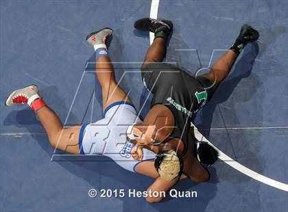 Thumbnail 2 in CIF SS Masters Wrestling Championships (Day 1) photogallery.