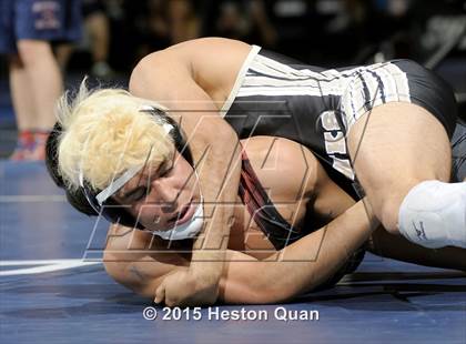 Thumbnail 2 in CIF SS Masters Wrestling Championships (Day 1) photogallery.