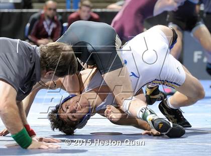 Thumbnail 2 in CIF SS Masters Wrestling Championships (Day 1) photogallery.
