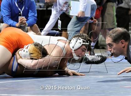 Thumbnail 3 in CIF SS Masters Wrestling Championships (Day 1) photogallery.