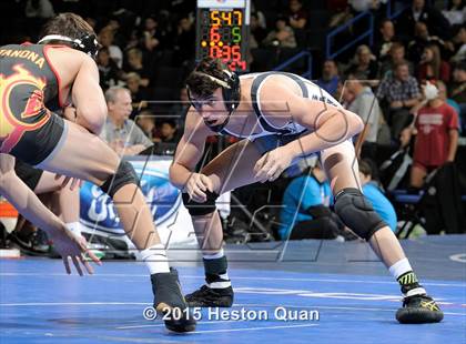 Thumbnail 1 in CIF SS Masters Wrestling Championships (Day 1) photogallery.
