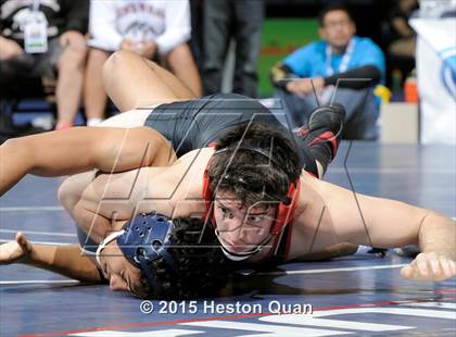 Thumbnail 2 in CIF SS Masters Wrestling Championships (Day 1) photogallery.