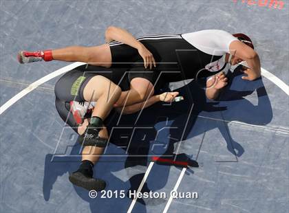 Thumbnail 1 in CIF SS Masters Wrestling Championships (Day 1) photogallery.