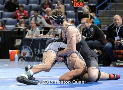 Thumbnail 2 in CIF SS Masters Wrestling Championships (Day 1) photogallery.