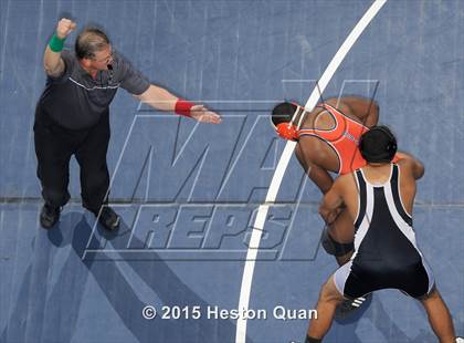 Thumbnail 3 in CIF SS Masters Wrestling Championships (Day 1) photogallery.