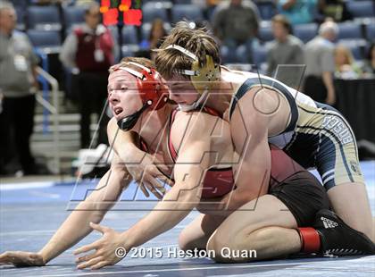 Thumbnail 3 in CIF SS Masters Wrestling Championships (Day 1) photogallery.