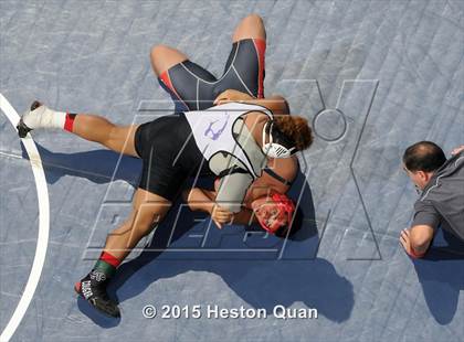Thumbnail 3 in CIF SS Masters Wrestling Championships (Day 1) photogallery.