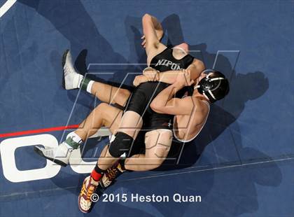 Thumbnail 1 in CIF SS Masters Wrestling Championships (Day 1) photogallery.