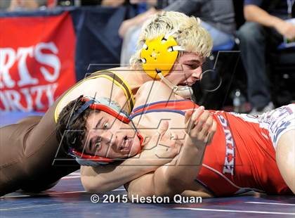Thumbnail 3 in CIF SS Masters Wrestling Championships (Day 1) photogallery.