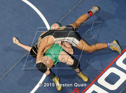 Thumbnail 2 in CIF SS Masters Wrestling Championships (Day 1) photogallery.
