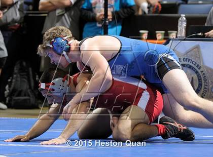 Thumbnail 3 in CIF SS Masters Wrestling Championships (Day 1) photogallery.