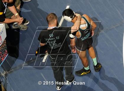 Thumbnail 3 in CIF SS Masters Wrestling Championships (Day 1) photogallery.