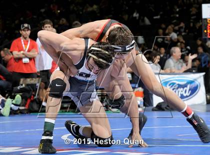 Thumbnail 2 in CIF SS Masters Wrestling Championships (Day 1) photogallery.