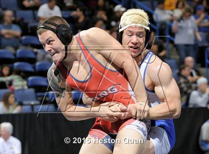 Thumbnail 3 in CIF SS Masters Wrestling Championships (Day 1) photogallery.