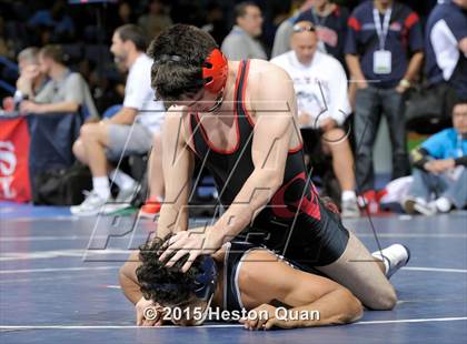 Thumbnail 1 in CIF SS Masters Wrestling Championships (Day 1) photogallery.