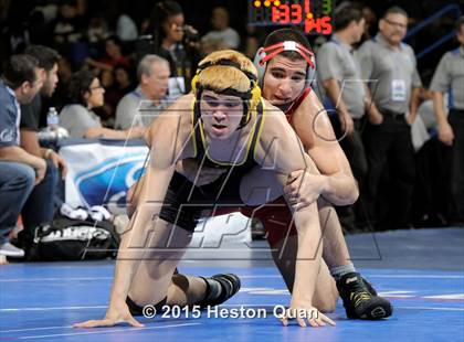 Thumbnail 1 in CIF SS Masters Wrestling Championships (Day 1) photogallery.