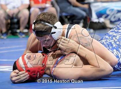 Thumbnail 2 in CIF SS Masters Wrestling Championships (Day 1) photogallery.