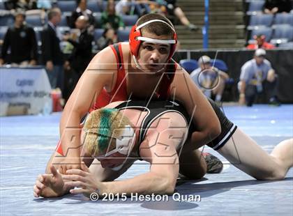 Thumbnail 3 in CIF SS Masters Wrestling Championships (Day 1) photogallery.