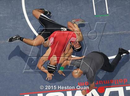 Thumbnail 1 in CIF SS Masters Wrestling Championships (Day 1) photogallery.