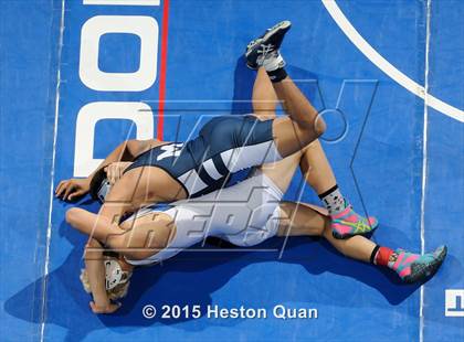 Thumbnail 3 in CIF SS Masters Wrestling Championships (Day 1) photogallery.