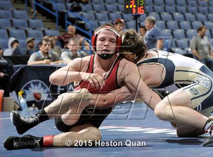 Thumbnail 3 in CIF SS Masters Wrestling Championships (Day 1) photogallery.