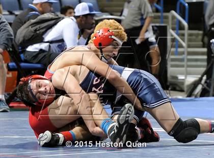 Thumbnail 3 in CIF SS Masters Wrestling Championships (Day 1) photogallery.