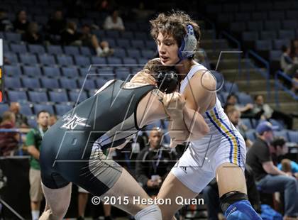 Thumbnail 1 in CIF SS Masters Wrestling Championships (Day 1) photogallery.