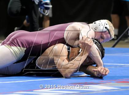 Thumbnail 3 in CIF SS Masters Wrestling Championships (Day 1) photogallery.