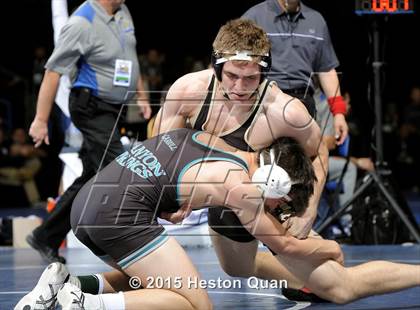 Thumbnail 2 in CIF SS Masters Wrestling Championships (Day 1) photogallery.