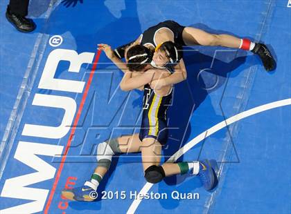 Thumbnail 3 in CIF SS Masters Wrestling Championships (Day 1) photogallery.