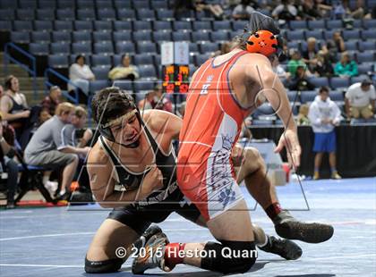 Thumbnail 1 in CIF SS Masters Wrestling Championships (Day 1) photogallery.