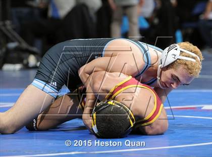Thumbnail 1 in CIF SS Masters Wrestling Championships (Day 1) photogallery.