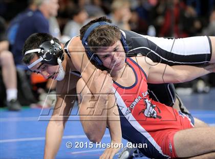 Thumbnail 3 in CIF SS Masters Wrestling Championships (Day 1) photogallery.