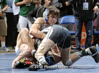 Thumbnail 3 in CIF SS Masters Wrestling Championships (Day 1) photogallery.
